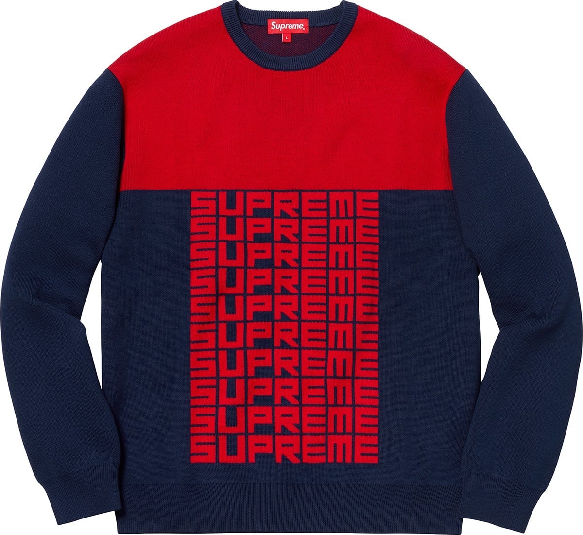 Logo Repeat Sweater view 2
